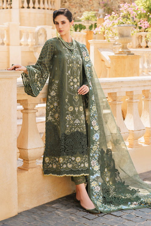 SL12-D10 | Baroque | Embroidered Swiss Lawn 2024