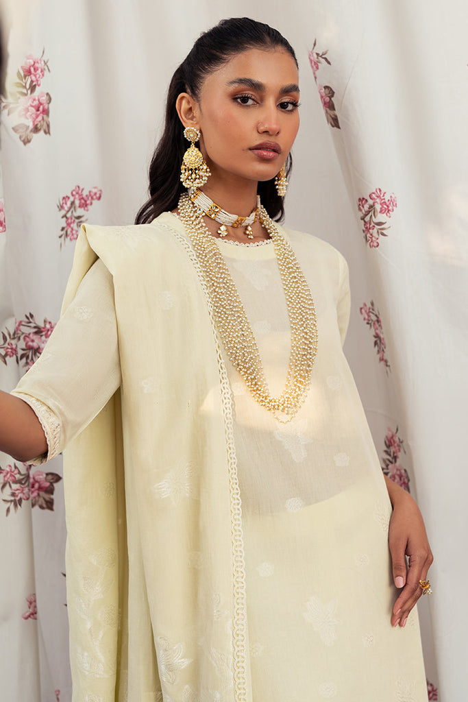 DAINTY DOVE | Cross Stitch | Unstitched Eid Lawn 2024