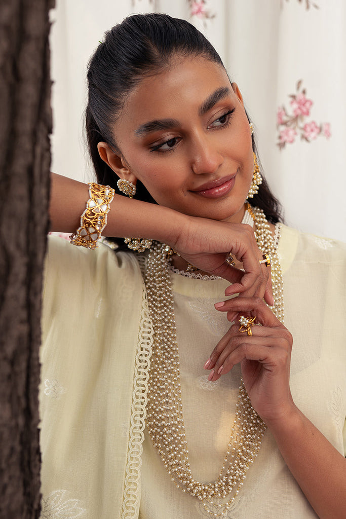 DAINTY DOVE | Cross Stitch | Unstitched Eid Lawn 2024