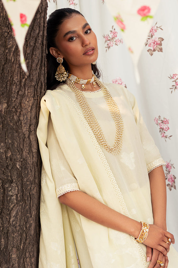 DAINTY DOVE | Cross Stitch | Unstitched Eid Lawn 2024