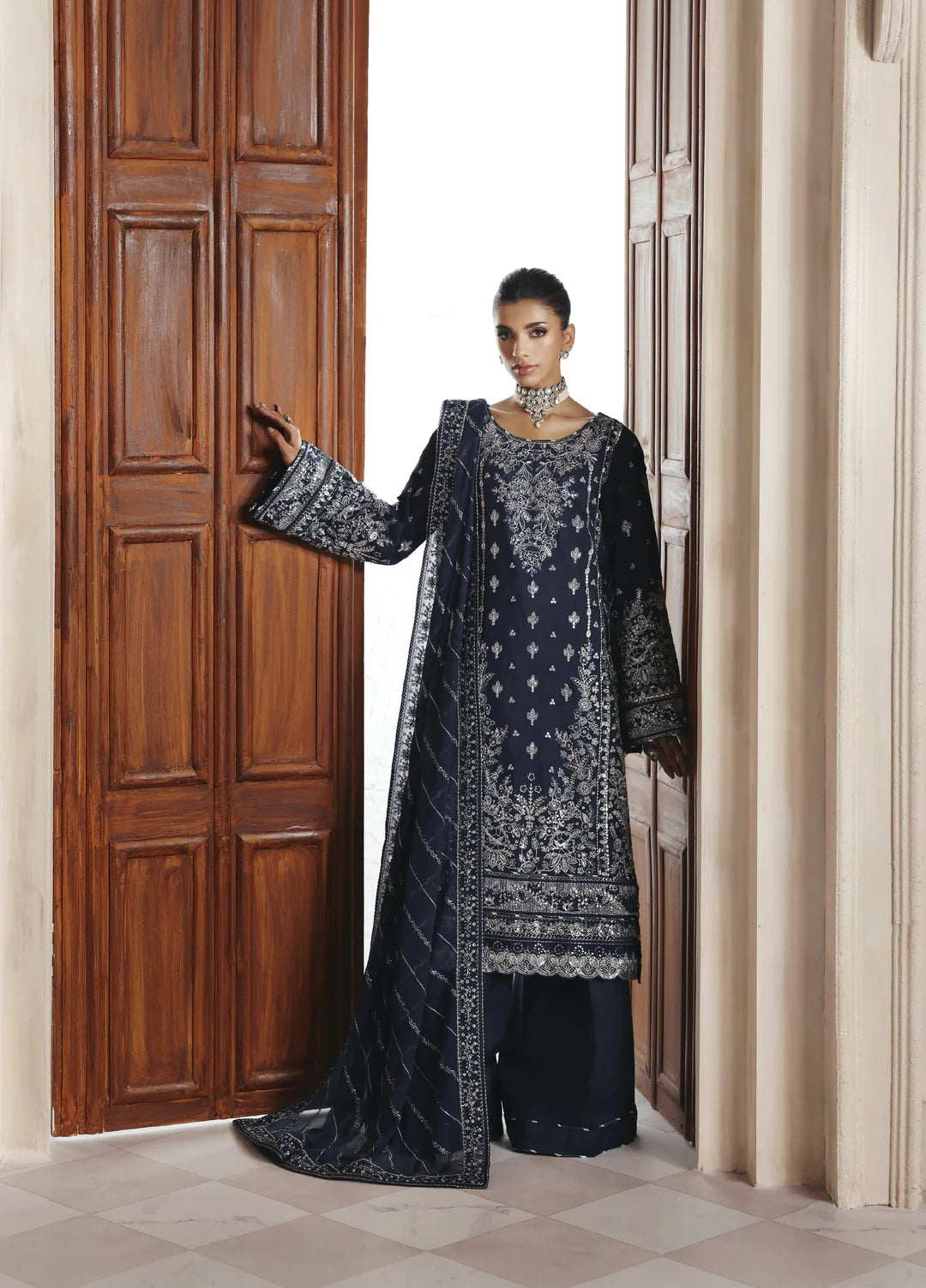 SAPHIRA | SERICA UNSTITCHED RAW SILK COLLECTION 2025