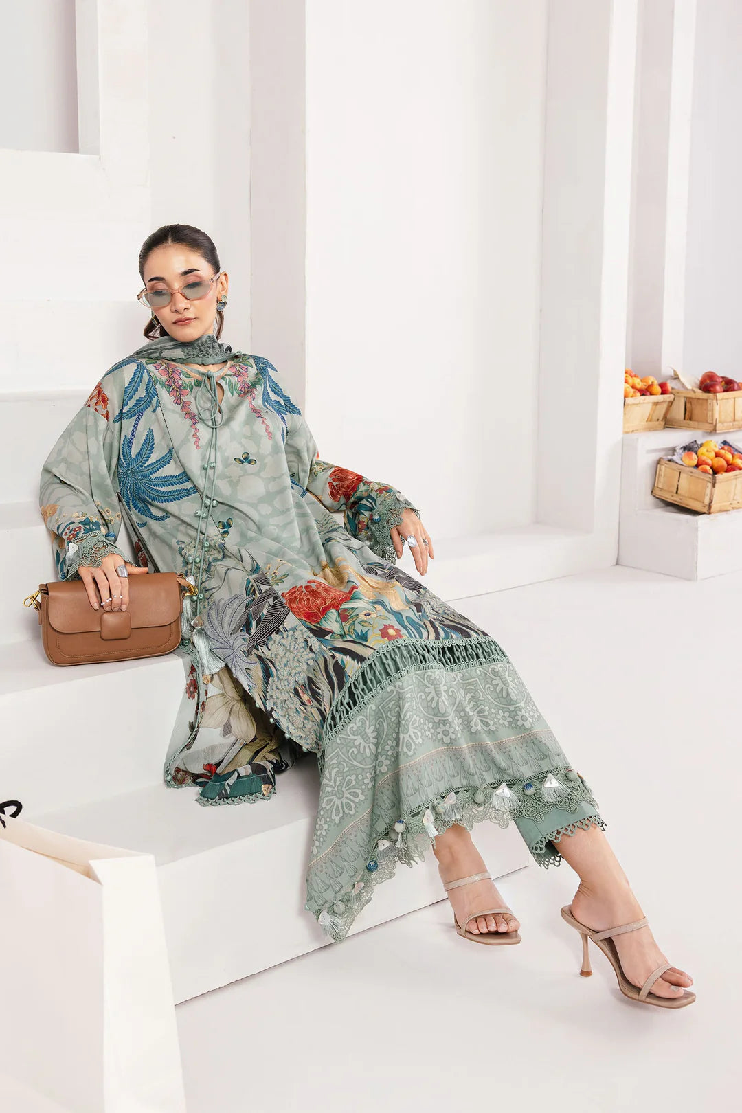 MB-CUS25-1109A | M Basic By Maria B Winter Unstitched Collection 2025