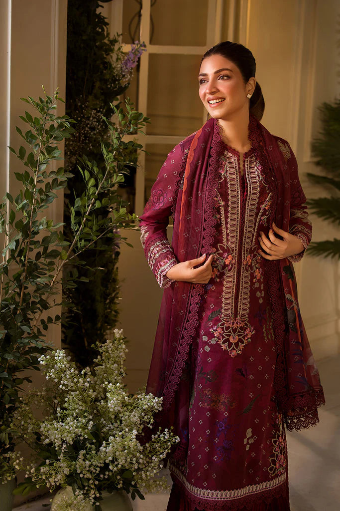 VT25-9A | Sobia Nazir | Vital Lawn Collection 2025