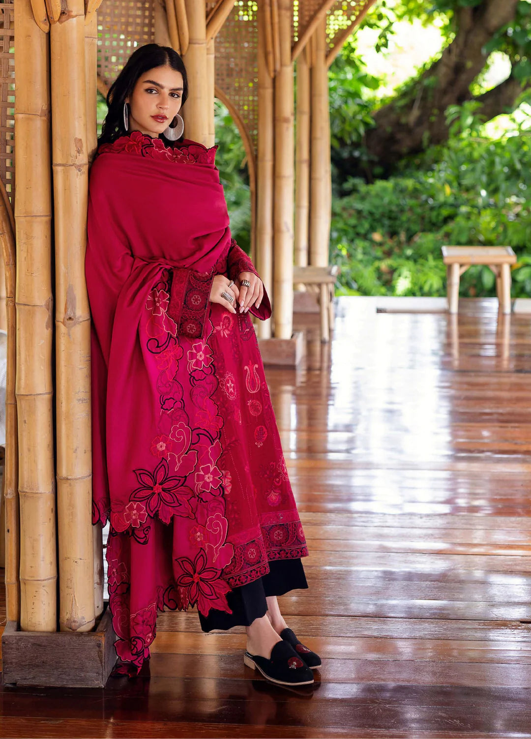 DARLING BLOOM | Mushq | Symphony Hemline Karandi Winter Collection 2025