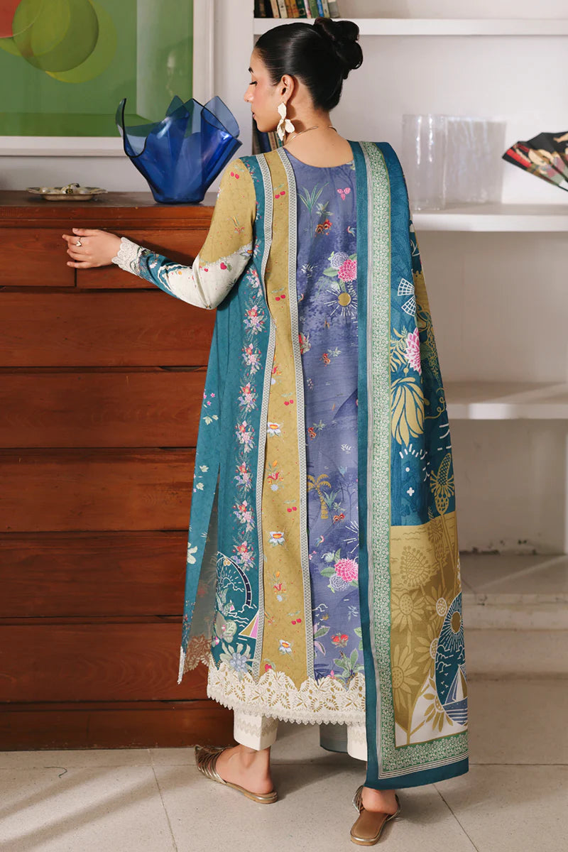 QW - 10A - Alina | Qalamkar  | Qprints Winter Collection 2025