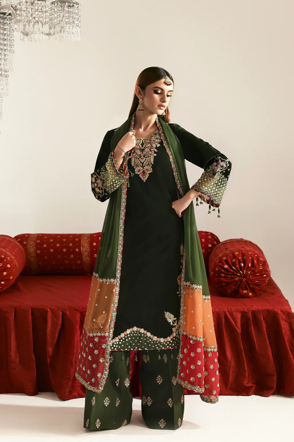 AARISH  | EMAAN ADEEL ZARPOSH VELVET COLLECTION 2025