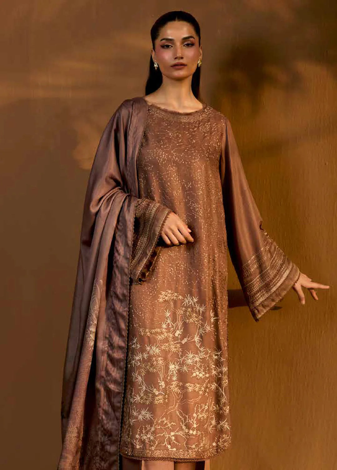 D-01 B | Sobia Nazir | Winter Shawl Collection 2025