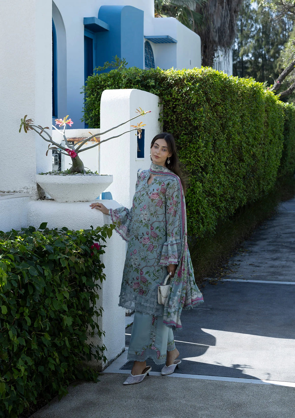 EPN-8A EIRINI BLOOM | Elaf | Santorini Prints Lawn Unstitched Collection 2026 