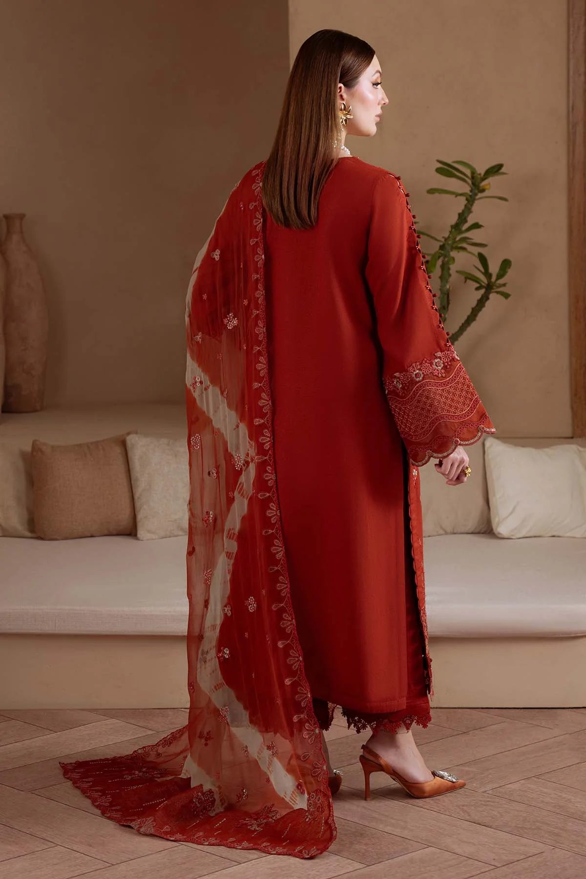 NE-171 | Nureh | Unstitched Karandi Collection 2025