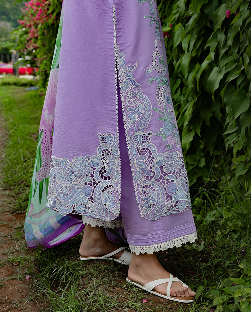 Dewdrop Dance | Mushq | Hemline The Secret Garden Lawn Unstitched Collection 2026