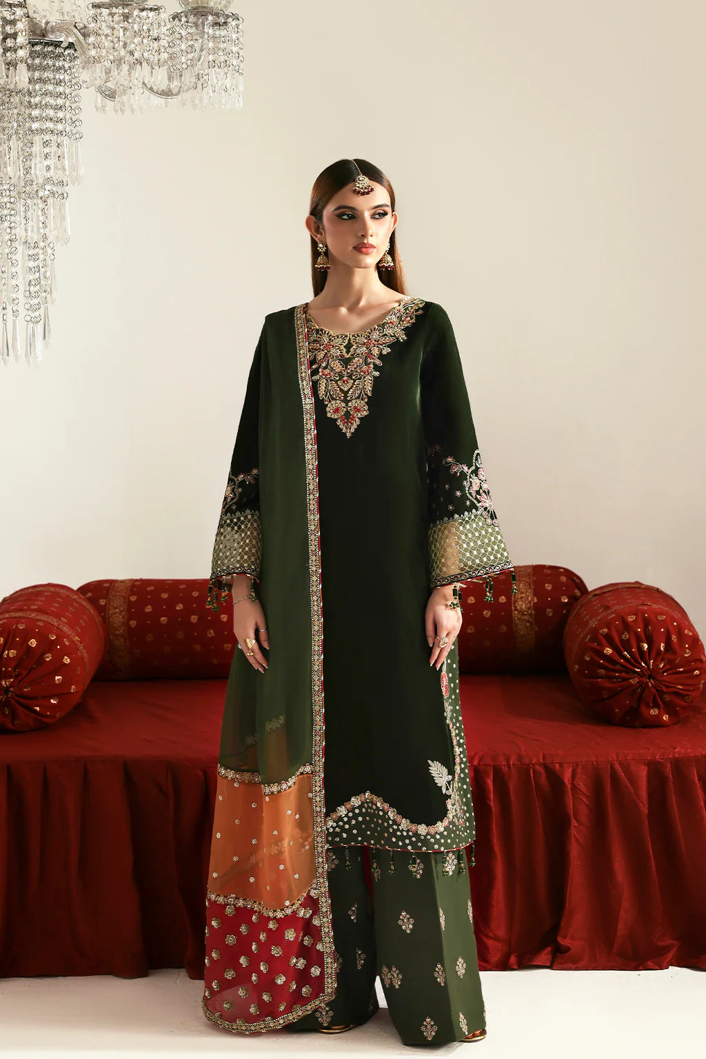 AARISH  | EMAAN ADEEL ZARPOSH VELVET COLLECTION 2025