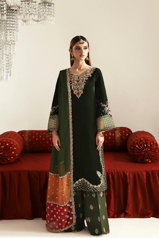 AARISH  | EMAAN ADEEL ZARPOSH VELVET COLLECTION 2025