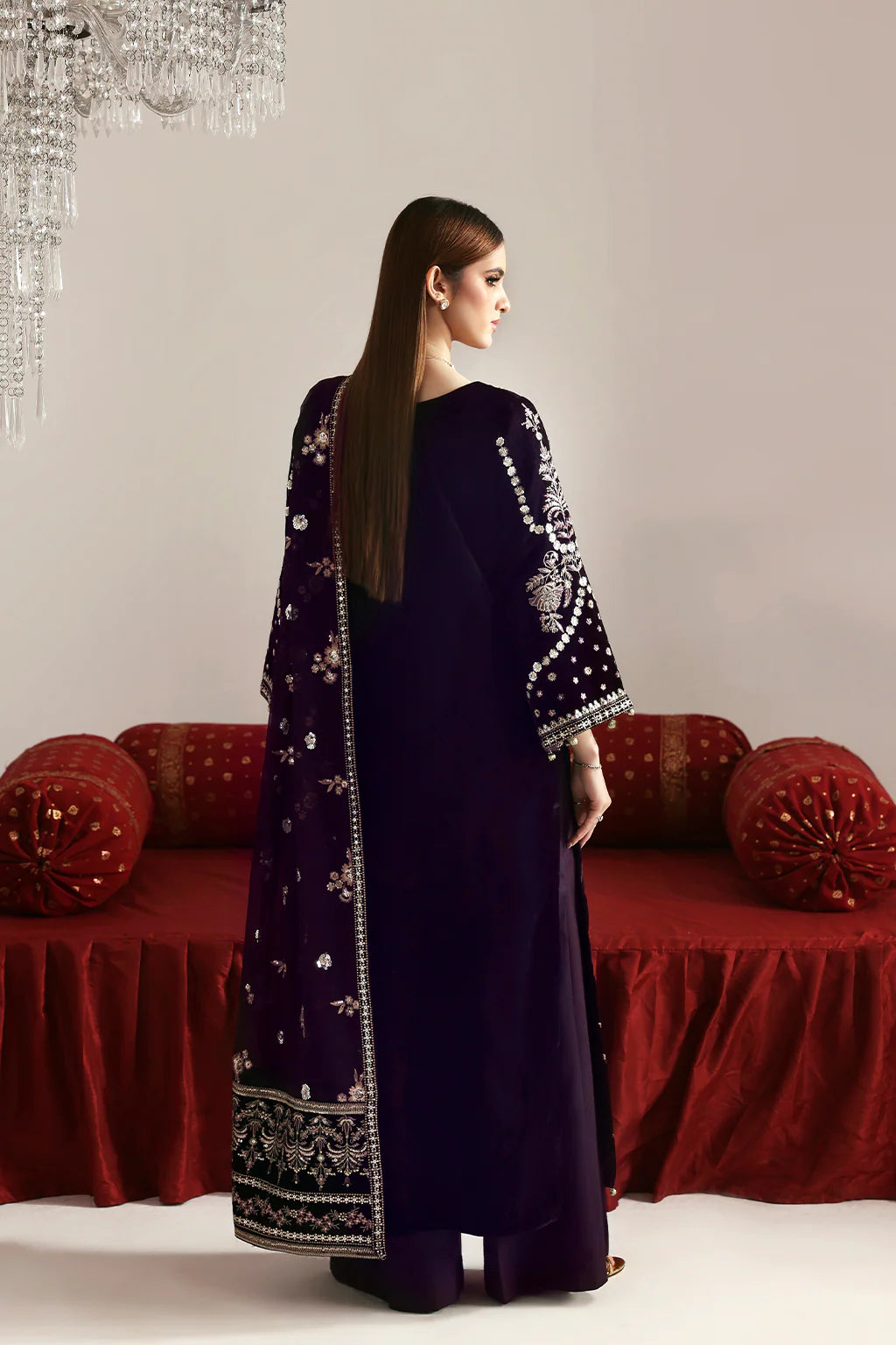 DILNAR | EMAAN ADEEL ZARPOSH VELVET COLLECTION 2025