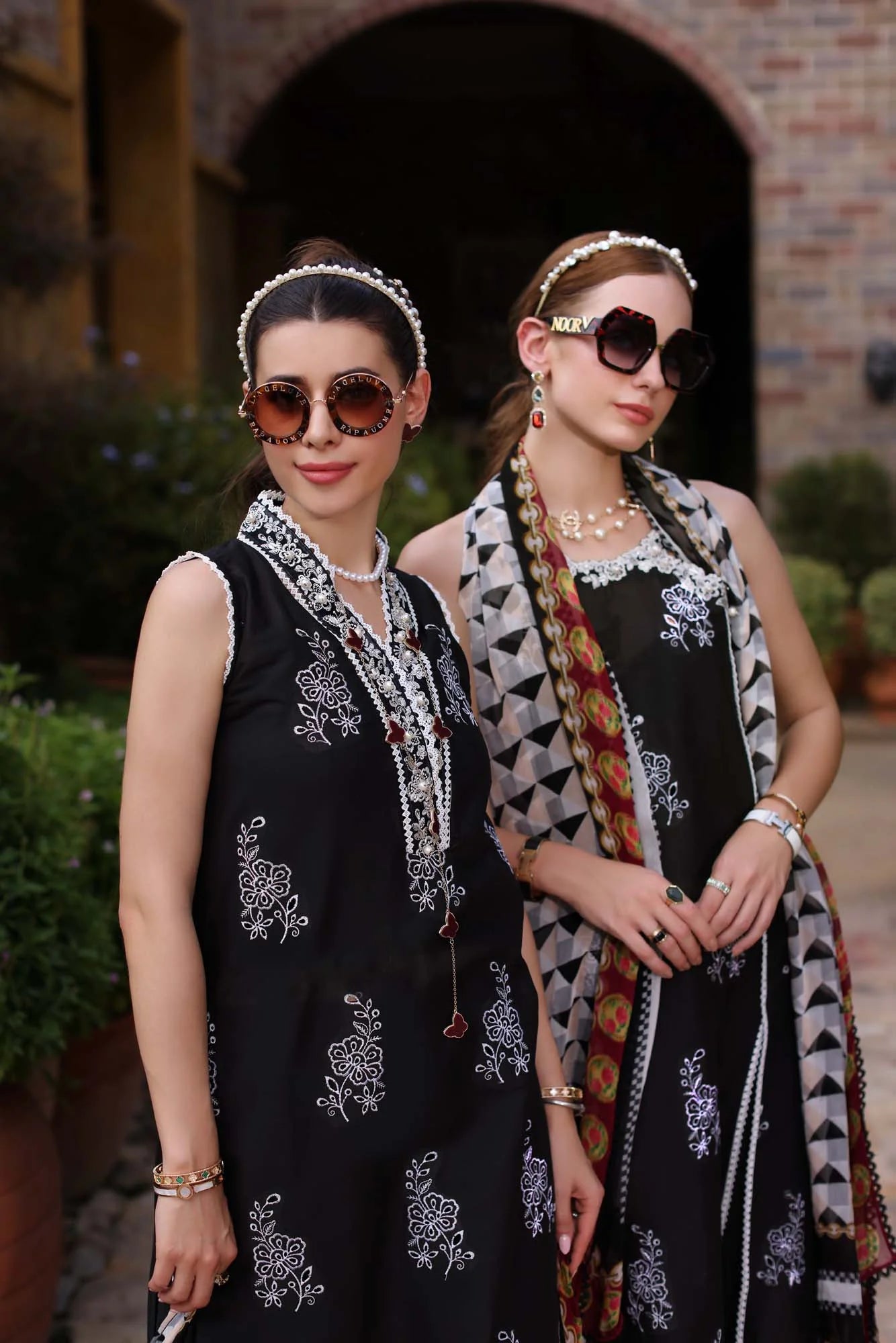 D6 | Saadia Asad  |  Noor Eid Luxe Printkari Lawn 2024