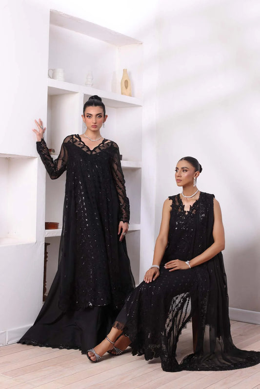 D4 | Saadia Asad | Noor Chiffon De Luxe Collection 2024