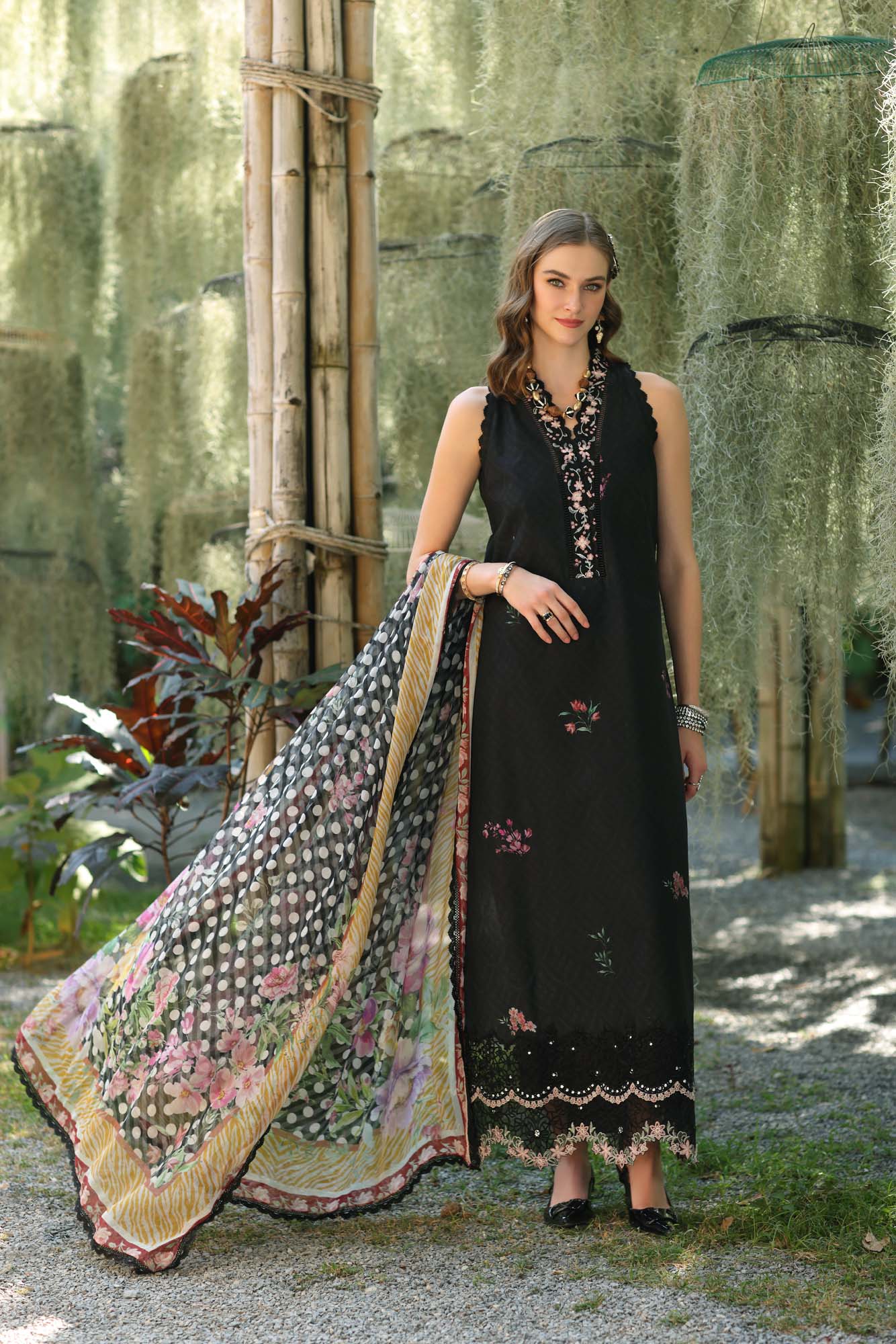 D10-B | Noor | Eid Luxe PrintedKari 2025