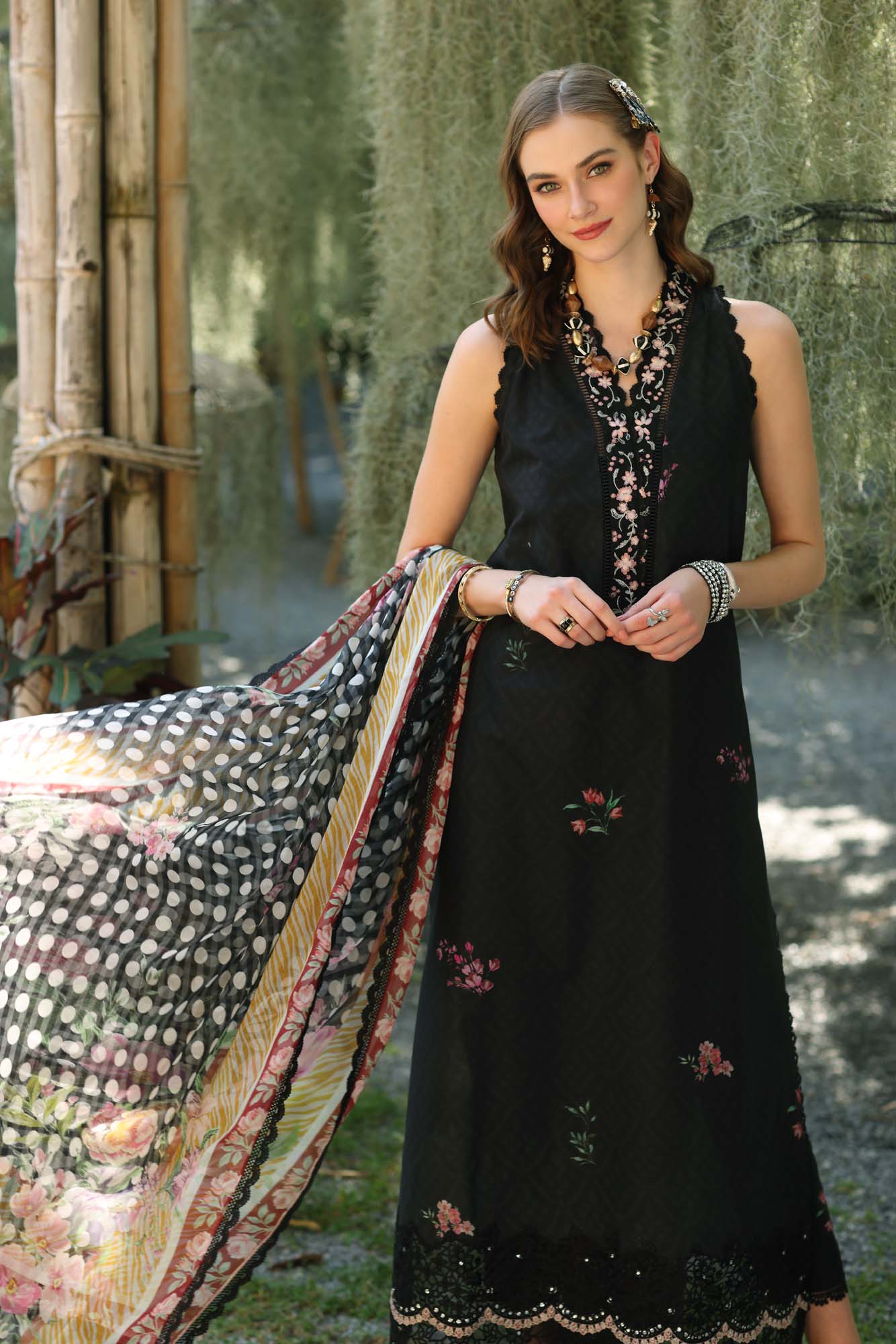 D10-B | Noor | Eid Luxe PrintedKari 2025