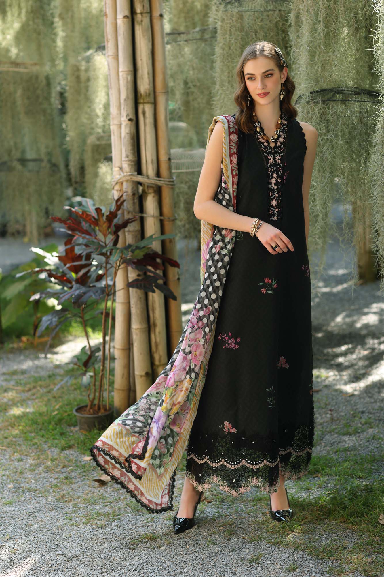 D10-B | Noor | Eid Luxe PrintedKari 2025