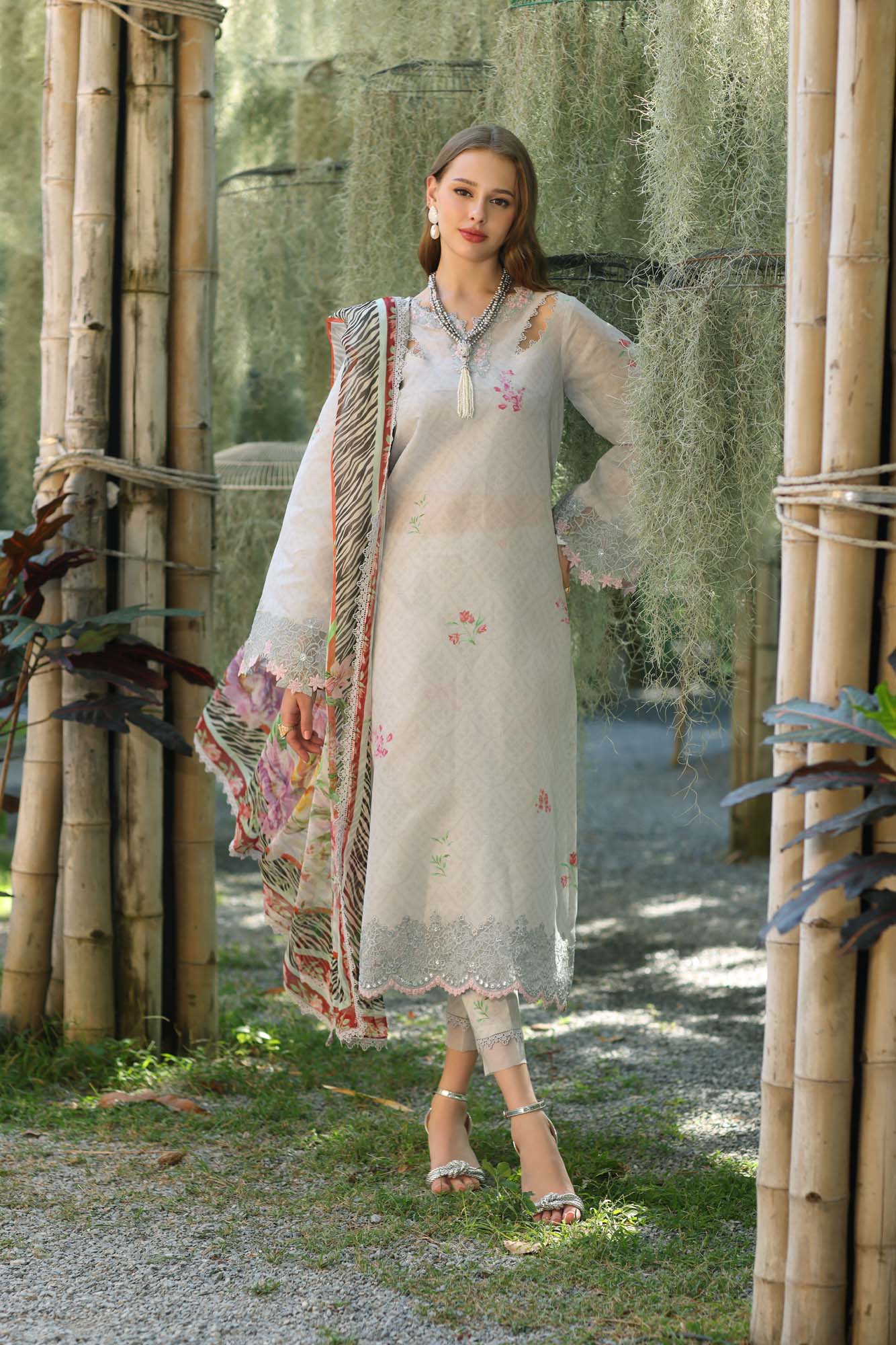 D10-A | Noor | Eid Luxe PrintedKari 2025