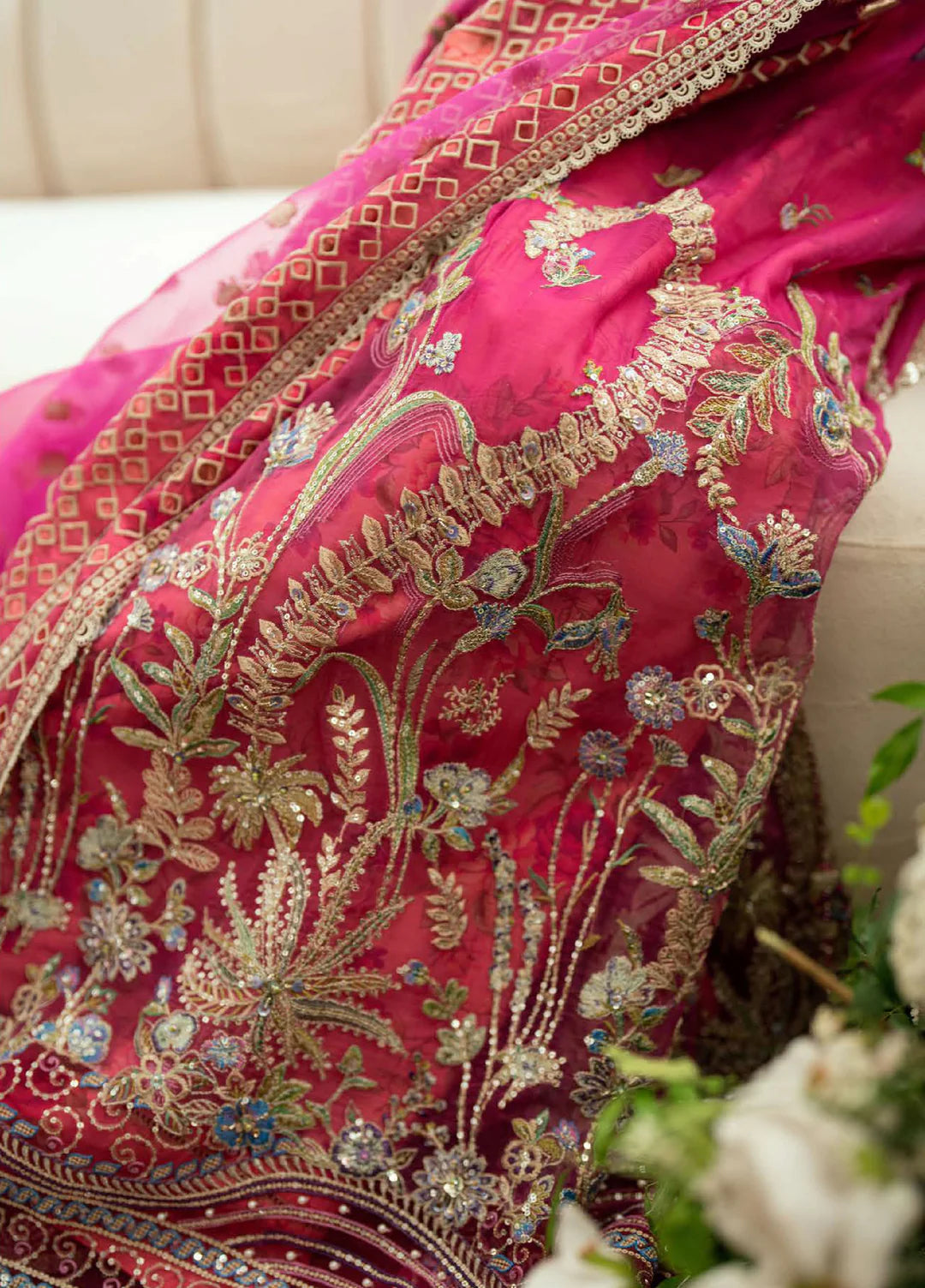 Geet Gulabi | Mushq | Sham Shandaar Chiffon Collection 2025