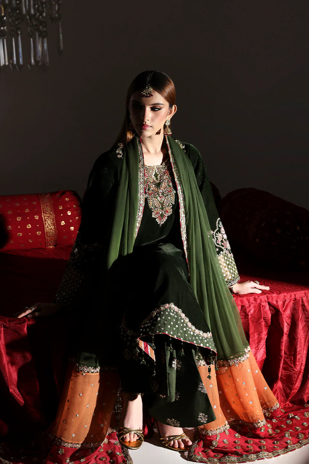 AARISH  | EMAAN ADEEL ZARPOSH VELVET COLLECTION 2025