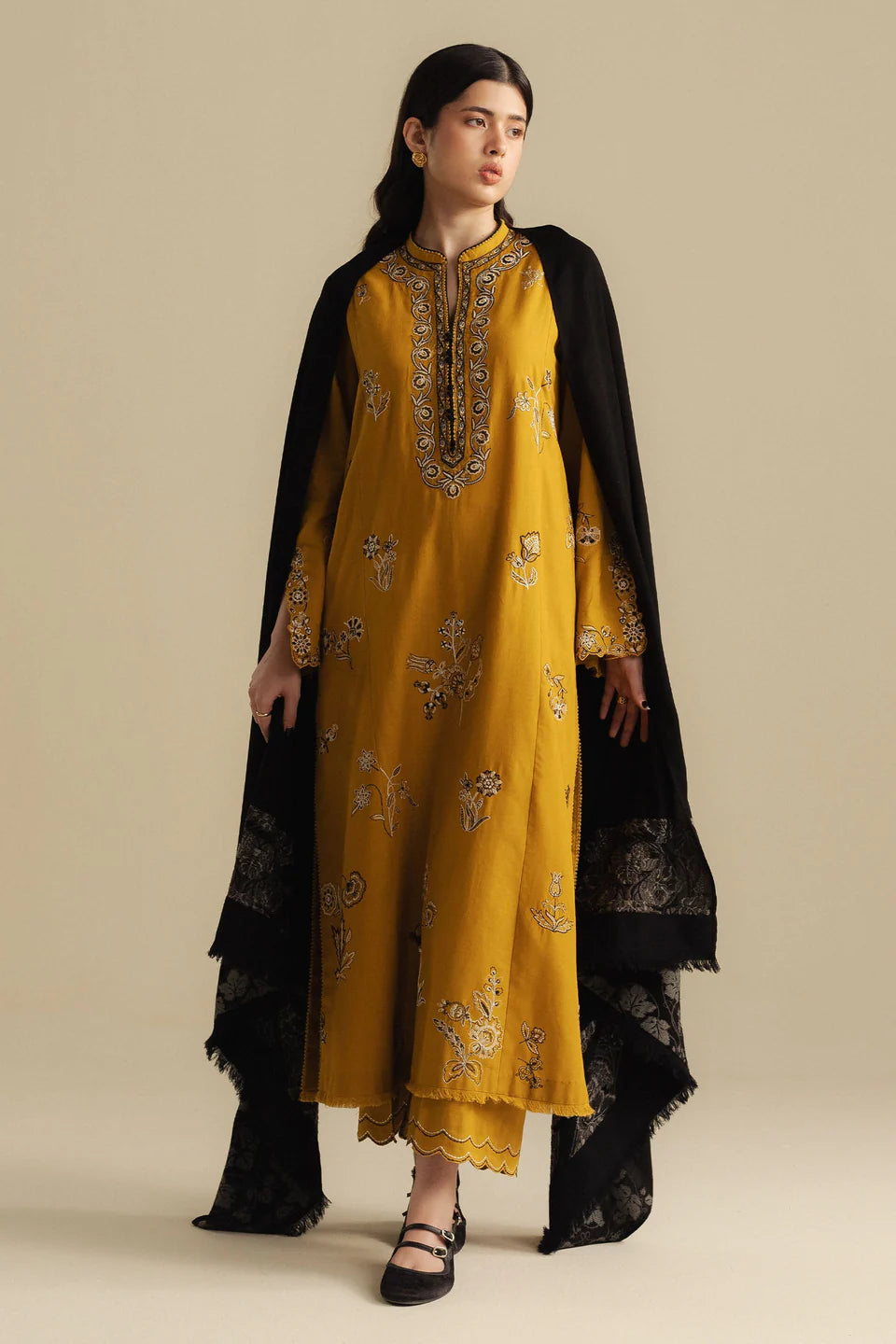 Dawn 5A | Coco By Zara Shahjahan Winter Edit| Unstitched Collection 2025