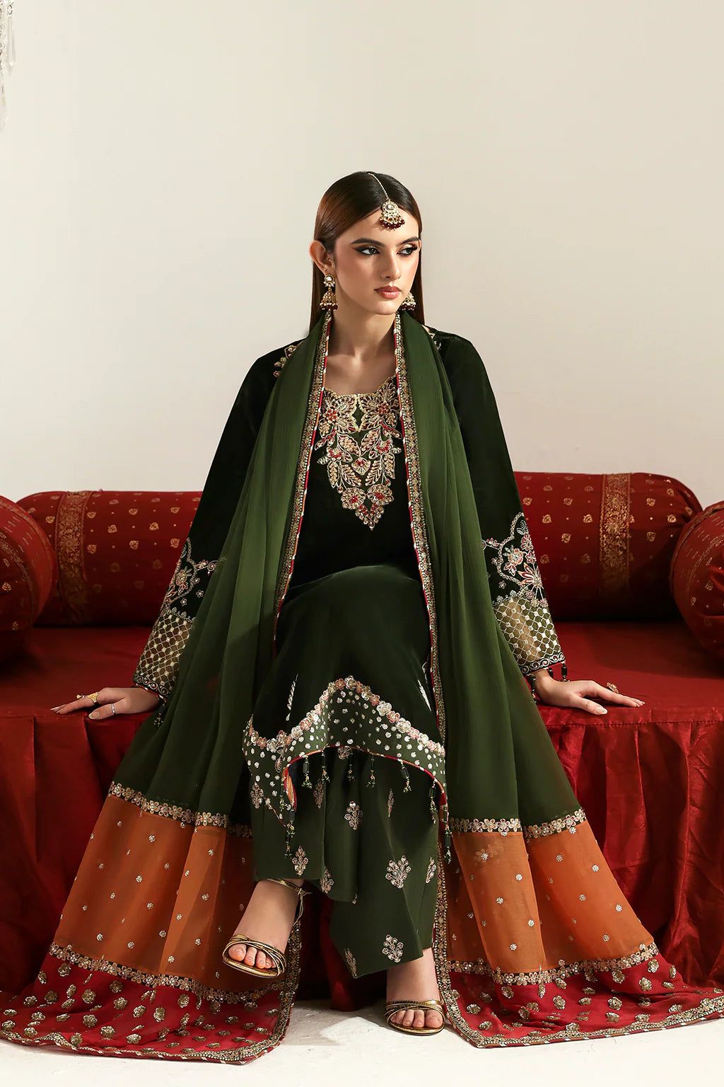 AARISH  | EMAAN ADEEL ZARPOSH VELVET COLLECTION 2025