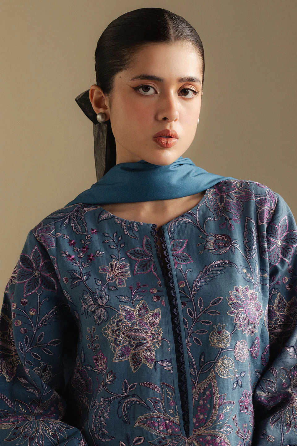 Mist 2B | Coco By Zara Shahjahan Winter Edit| Unstitched Collection 2025