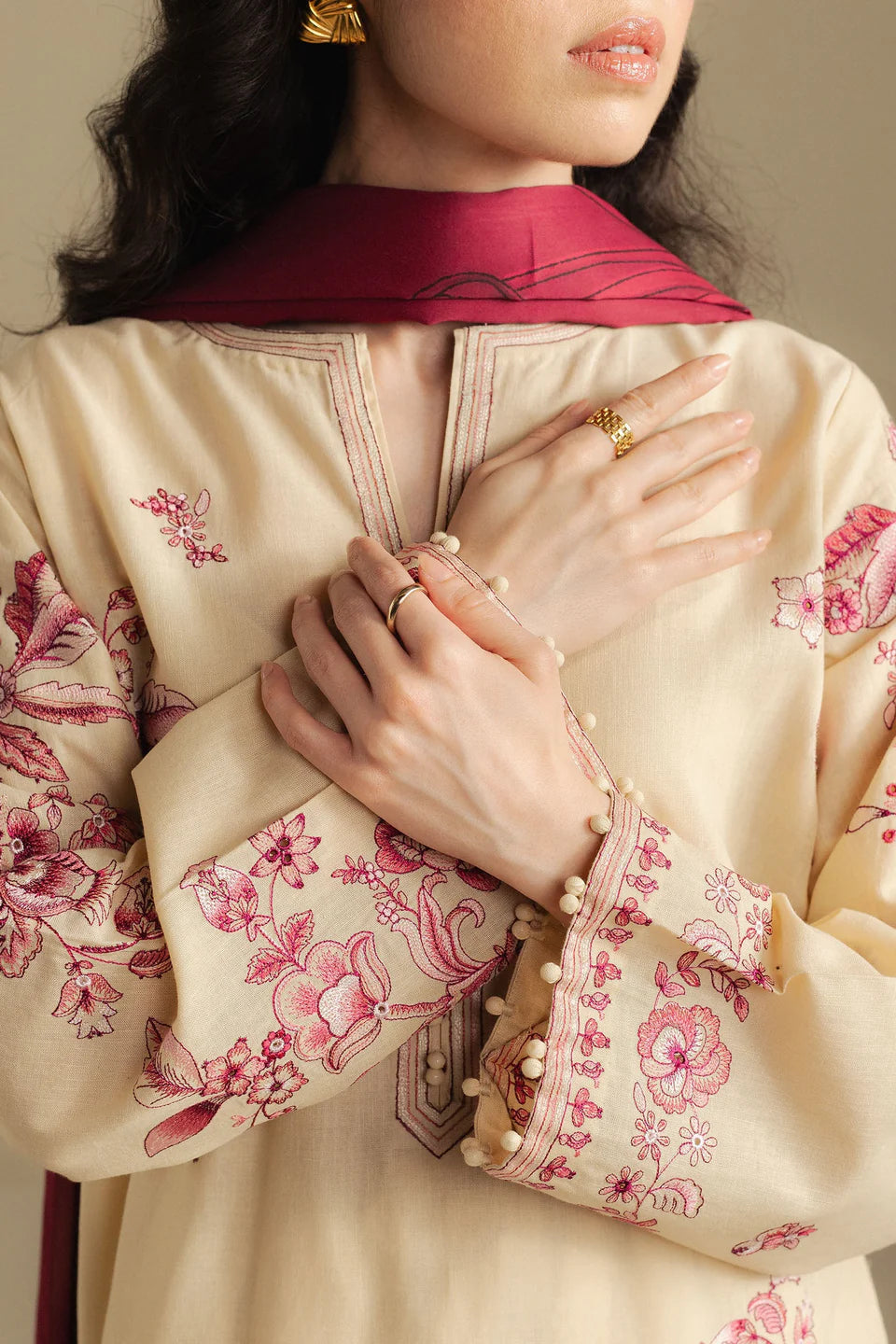 Snowdrop 10A | Coco By Zara Shahjahan Winter Edit| Unstitched Collection 2025