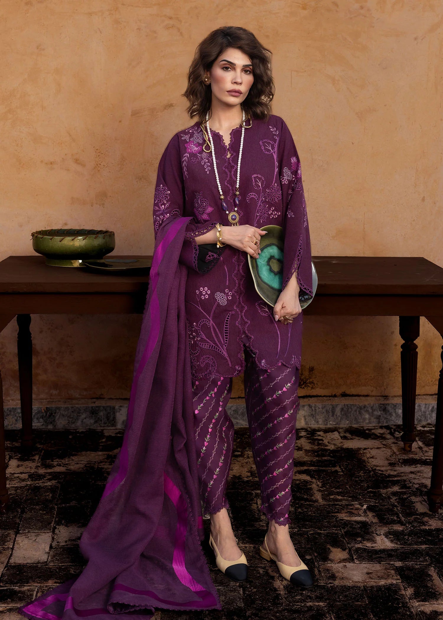 Choti Memsaab | Crimson Mitti Winter Pret Collection 2025