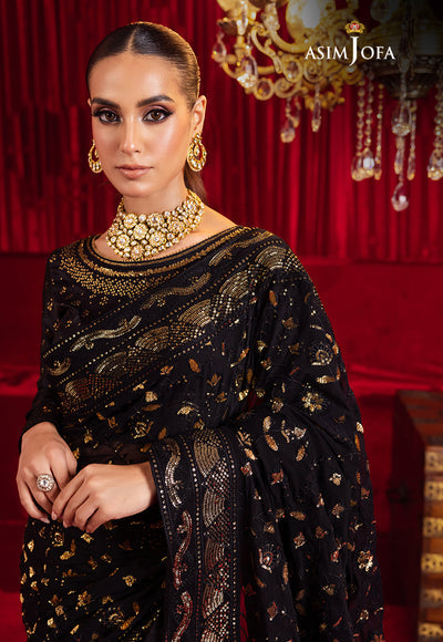 AJBK-03 | Asim Jofa | Bekhudi luxury chiffon collection 2023