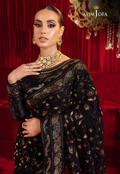 AJBK-03 | Asim Jofa | Bekhudi luxury chiffon collection 2023