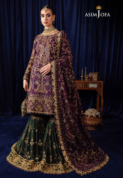 AJBK-07 | Asim Jofa | Bekhudi luxury chiffon collection 2023