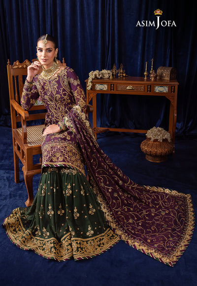 AJBK-07 | Asim Jofa | Bekhudi luxury chiffon collection 2023