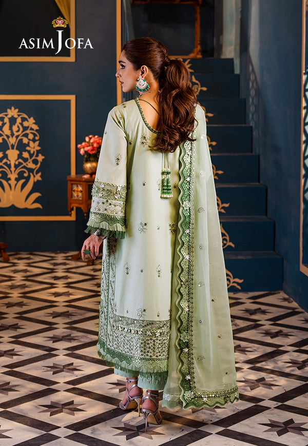 AJFI-17 | Asim Jofa | Fasana E Isha Luxury Lawn 2024