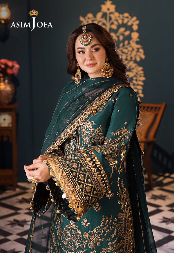 AJFI-30 | Asim Jofa | Fasana E Isha Luxury Lawn 2024