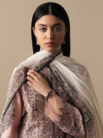 D-11 AKAHANA |  Zara Shahjahan  | Satori Luxury Lawn Collection Unstitched 2026