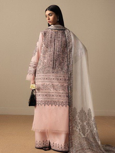 D-11 AKAHANA |  Zara Shahjahan  | Satori Luxury Lawn Collection Unstitched 2026