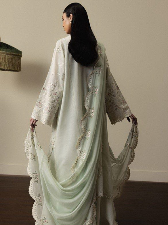 Aoiha-D4 |  Zara Shahjahan  | Satori Luxury Lawn Collection Unstitched 2026