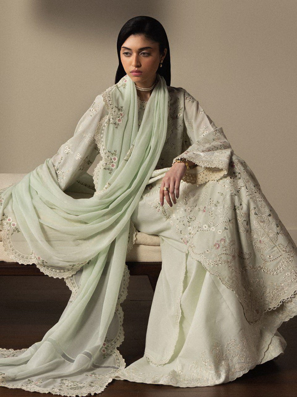 Aoiha-D4 |  Zara Shahjahan  | Satori Luxury Lawn Collection Unstitched 2026