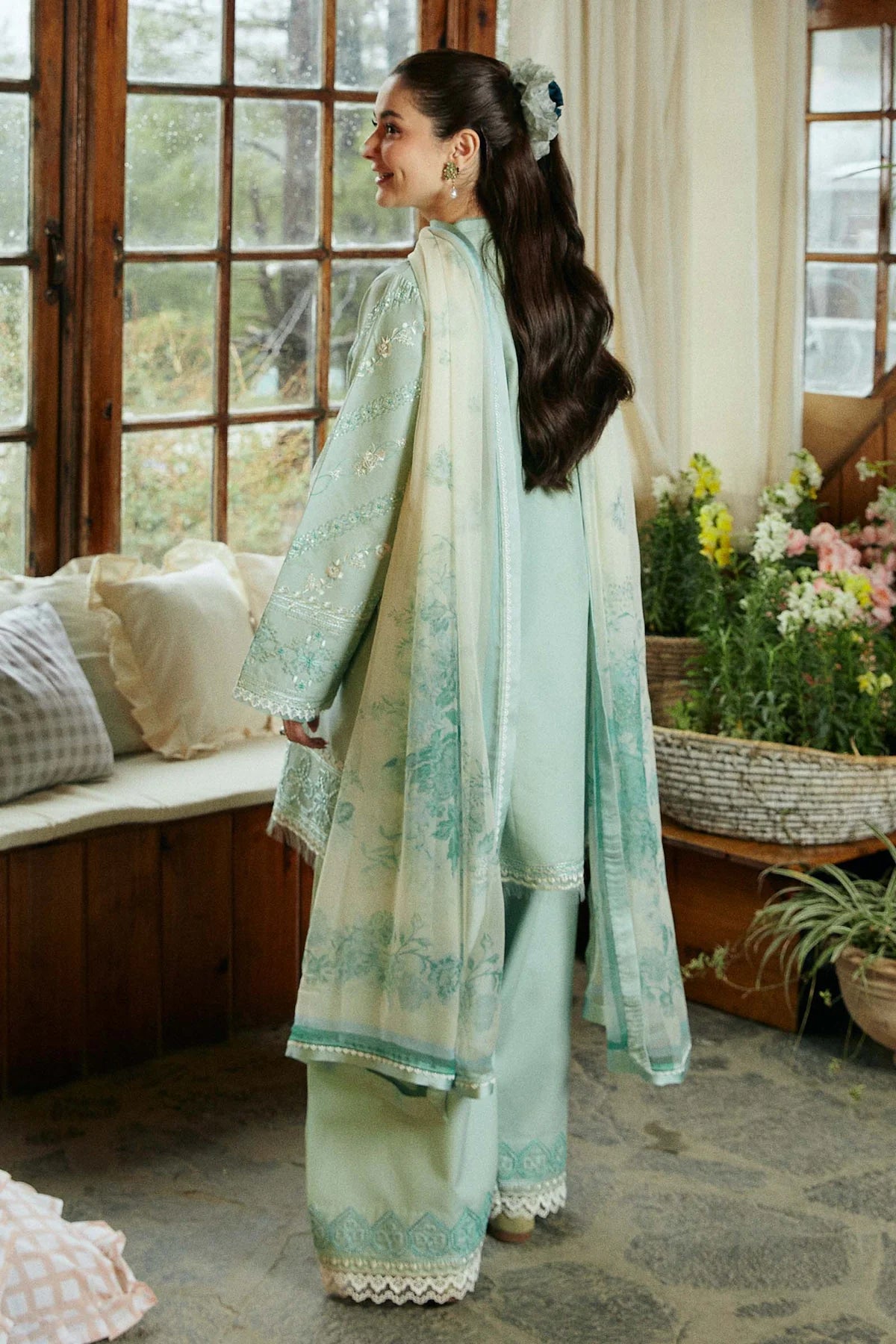 AYRA-6B | Zara Shahjahan | Coco Lawn Volume 2 Collection 2024
