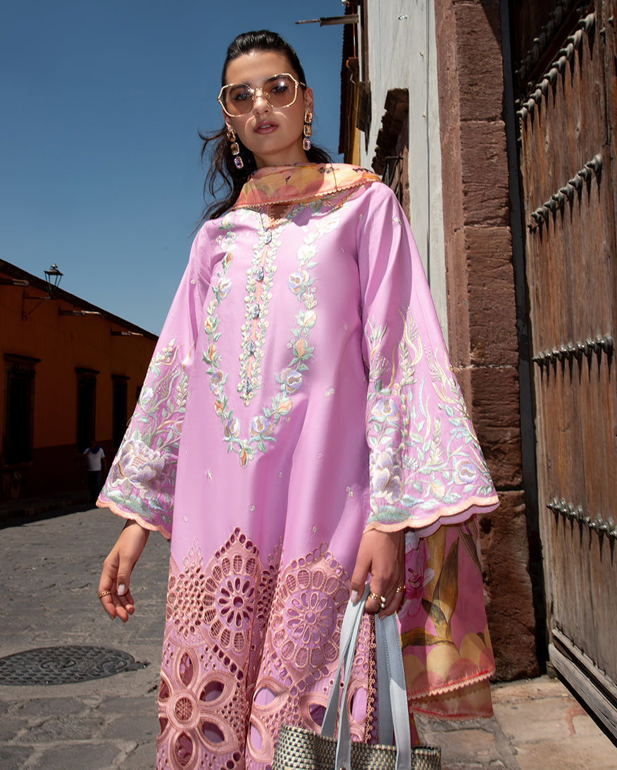 Alba | Mushq | Hemline Odyssey  Lawn Collection 2026