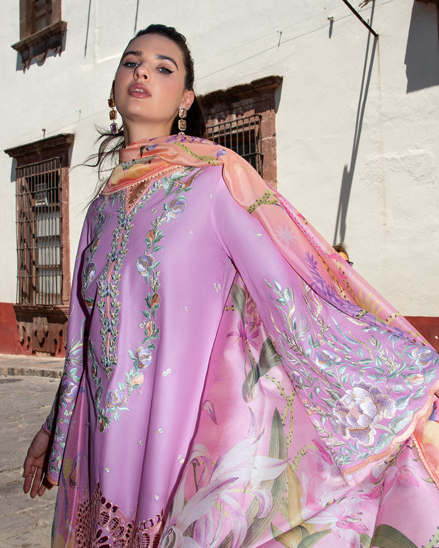 Alba | Mushq | Hemline Odyssey  Lawn Collection 2026