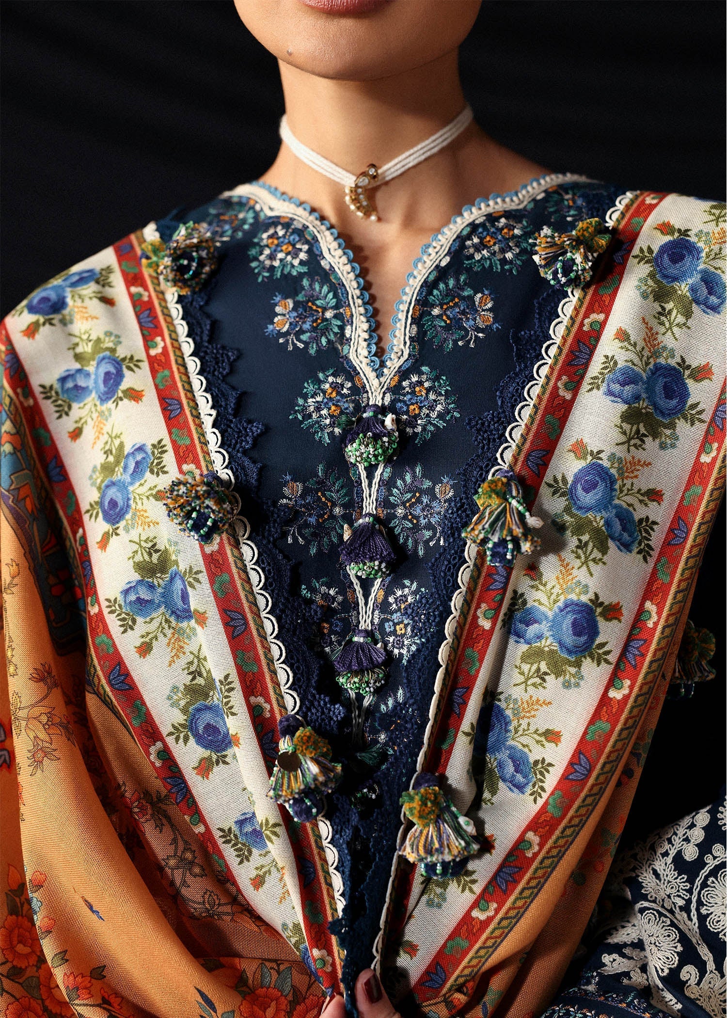 Chashm - e- Bahr | Hussain Rehar Khaddar Winter Collection 2025