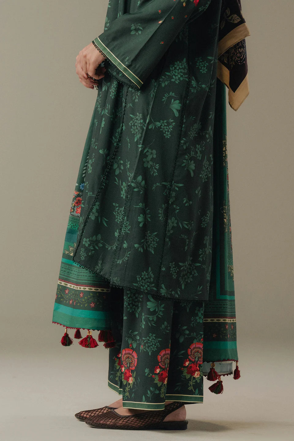 WILD FERN-2A | Coco Prints Winter Collection 2025