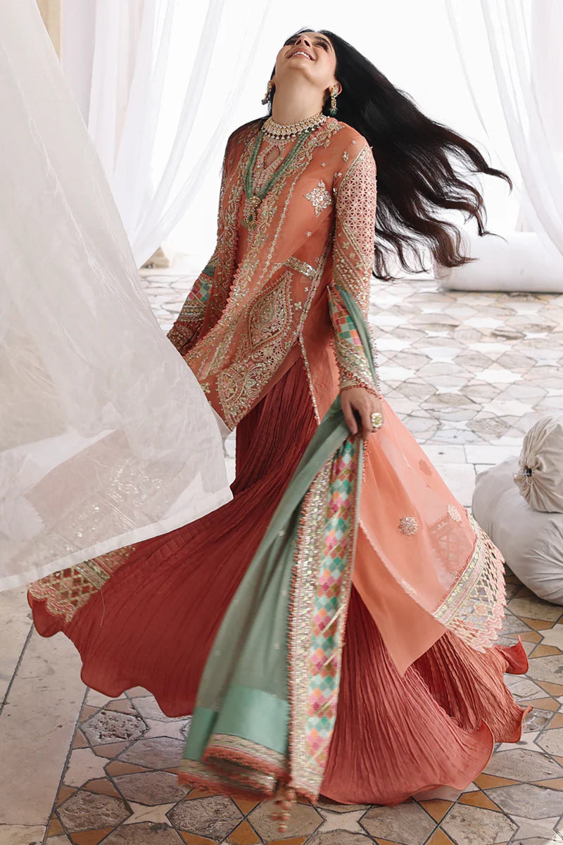 RH - 04 - ZEHRA | Qalamkar |Shadmani Wedding Formals Collection 2025