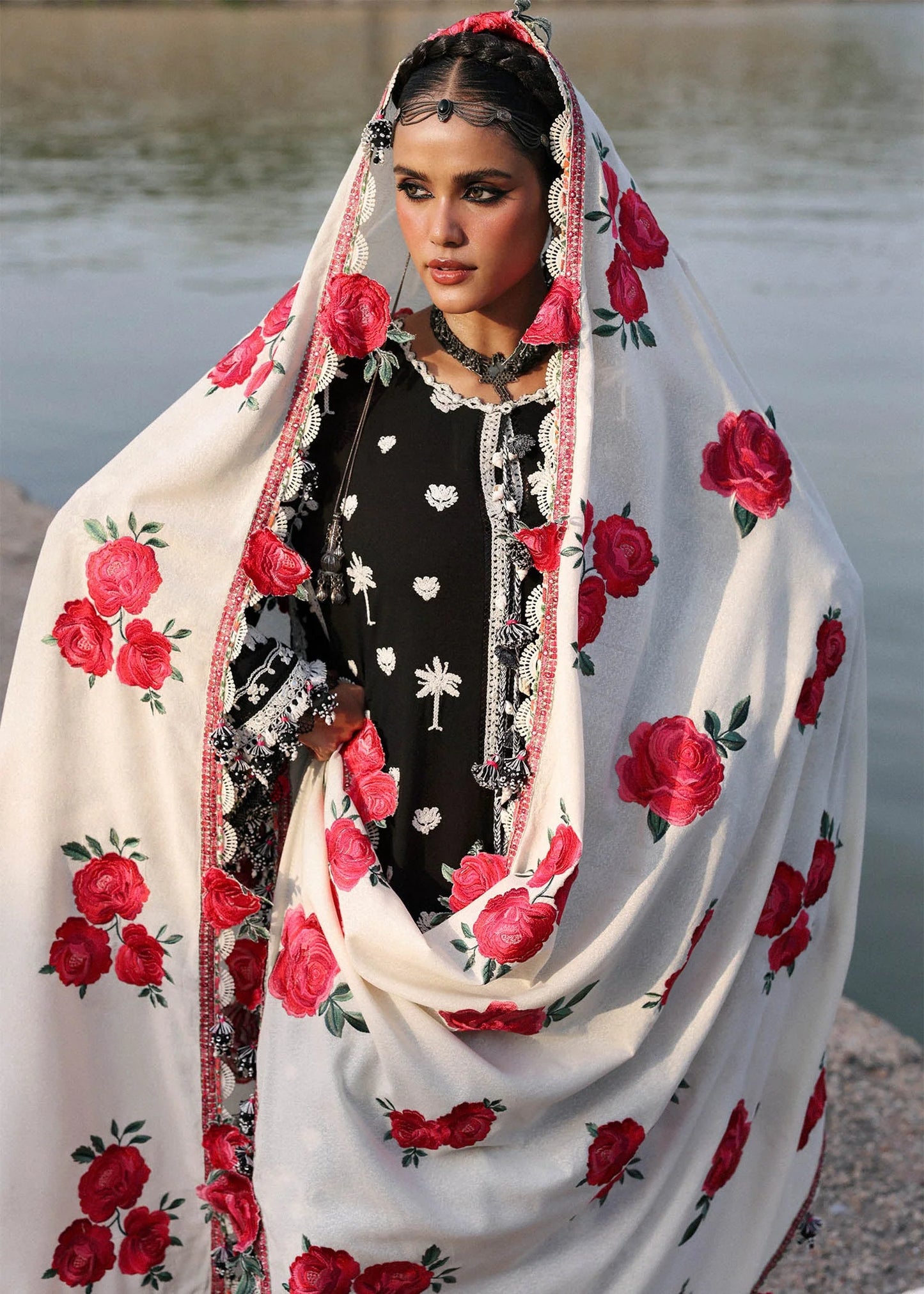 Rose | Hussain Rehar Karandi Unstitched Collection 2025
