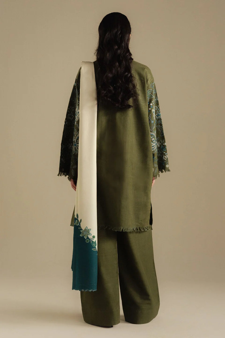 Mist 2A  | Coco By Zara Shahjahan Winter Edit| Unstitched Collection 2025
