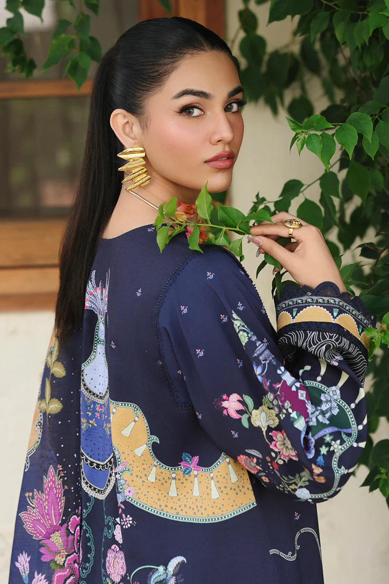 QW - 04A - Allan | Qalamkar  | Qprints Winter Collection 2025