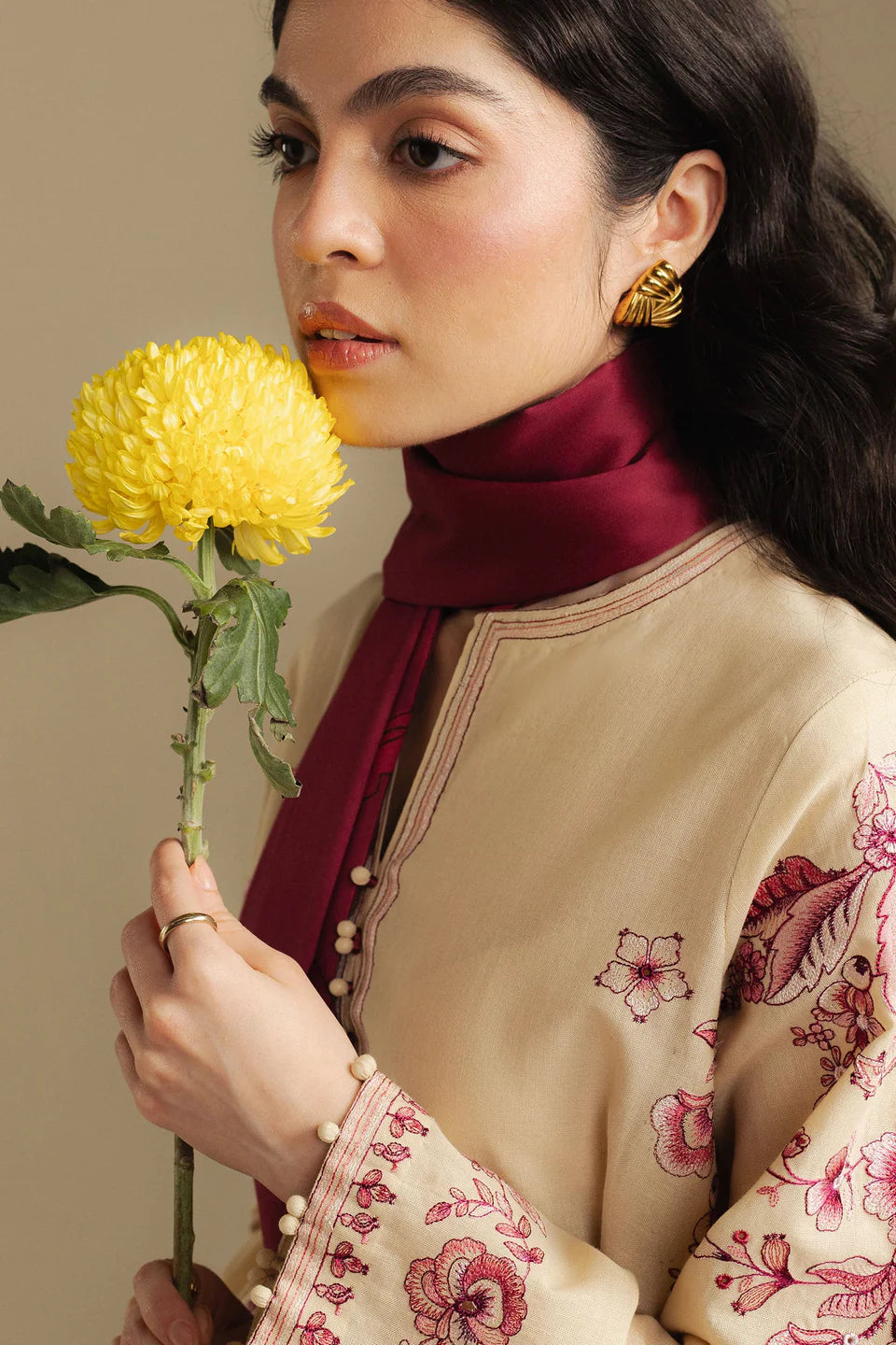 Snowdrop 10A | Coco By Zara Shahjahan Winter Edit| Unstitched Collection 2025